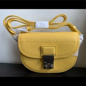 3.1 Phillip Lim Pashli Saddle Crossbody in color Sunshine